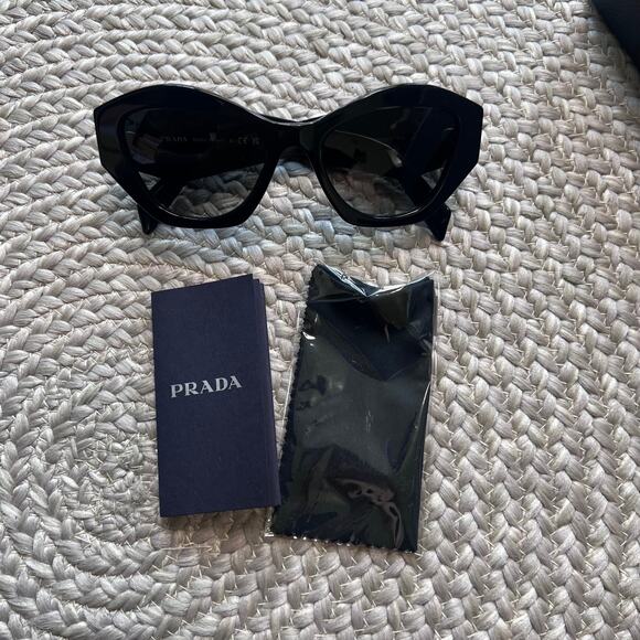 Prada Round Cat Eye Sunglasses - Picture 3 of 12